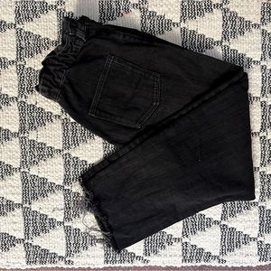 Zara High Rise Black Jeans